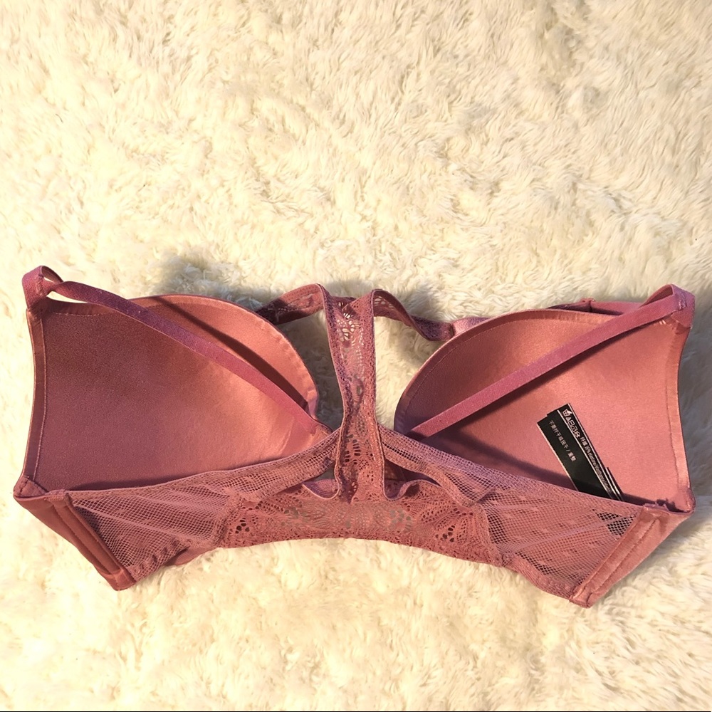 Victoria’s Secret Lace Very Sexy Push-Up Bra Sz32D - Picture 2 of 4
